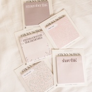 Floral Pastel Sticky Notes Collection Sticky Notes Post It Sticky Notes