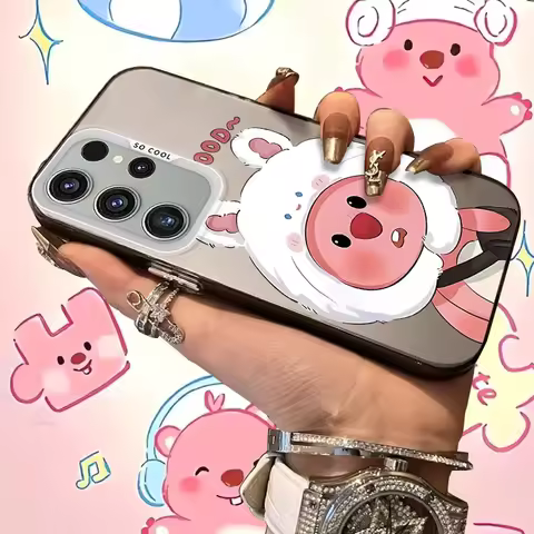 Loopy Frosted Case for Samsung Galaxy A36 A35 A34 A32 A30 A26 A25 A24 A23 A22 5G 4G A20 A16 A15 A14 