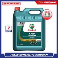 CASTROL CRB TURBOMAX 5W40 CK4 SN Fully Synthetic Diesel Engine Oil (7L) SIRIM