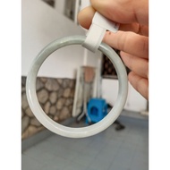 AA12 47+mm Jade Bangle 翡翠手镯 47+圈口 47.5x6.5x4.6