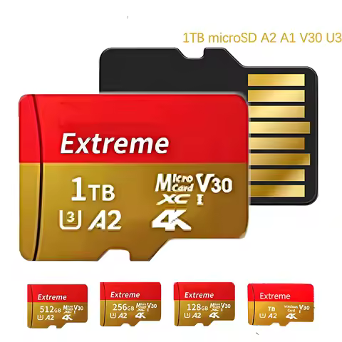 Micro SD Card High Speed SD Memory Card 128GB 256GB 512GB 1TB 2TB Micro SD U3 V30 TF Flash Card for 