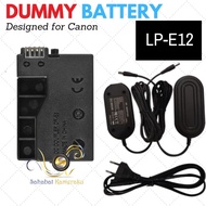 Canon LP E12 Dummy Battery Canon LP E12 Eos M2 M50 M50 ll M10 M100 M200 Mirrorless Dummy Battery