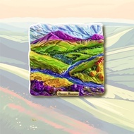 UK Refrigerator Sticker Travel Souvenir Welsh National Park Creative Semi Three-dimensional Souvenir