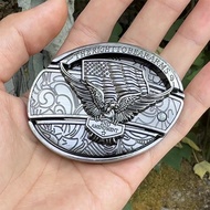 🎈LUCKY🎈 Vintage Metal Belt Buckle For Men Punk Western Cowboy Waist Strap Stylish Engraved Animal Bu