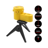 4 In 1 Laser Level Multifunction Household Level Ruler Measuring Laser Ruler with Rotate Tripod Ertical Horizontal Level Tools