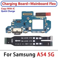 ZYPartsQuick Charger Board Flex For Samsung A53 A54 A70 A71 A72 A73 4G 5G USB Port Connector Chargin
