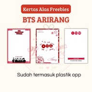 BTS Freebies Arirang | Arirang Freebies Base | Freebies Packaging Paper | Includes OPP Plastic