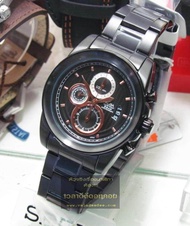 Alba นาฬิกาข้อมือผู้ชาย สายสแตนเลส รุ่น SignA Sport Chronograph Gent  AF8Q37X1 - สีดำ
