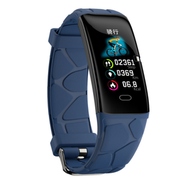 全城熱賣 - E58心率智慧手環心率血壓血氧睡眠檢測運動 運動風格手環（藍色）