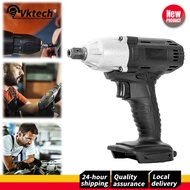 Cordless Wrench Rechargeable Cordless Lithium Battery Drill 1/2 Socket Electric Screwdriver Max 520N