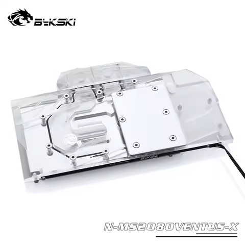 Bykski Full Cover GPU Water Cooling RGB Block for MSI RTX2080 VENTUS 8G V2 N-MS2080VENTUS-X