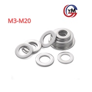 [YMH] Nickel-plated Washer Washer Flat Washer Screw Washer Washer Shell M3M4M5M6M8M10M12M14M16M20