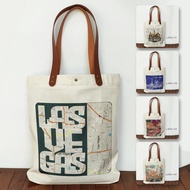 Canvas Tote bag By Las Vegas Totebag Souvenir Las Vegas