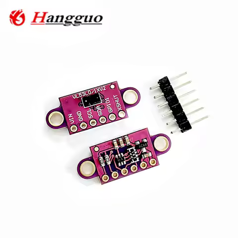 VL53L0X Time-of-Flight (ToF) Laser Ranging Sensor Breakout 940nm GY-VL53L0X V1/V2 Laser Distance Mod