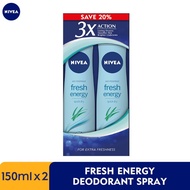 Nivea female deadorant spray energy fresh