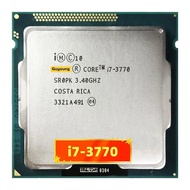 I7หลัก3770 I7-3770 3.4GHz 8M 5 .0GT /S LGA 1155 SR0PK CPU เดสก์ท็อปโปรเซสเซอร์