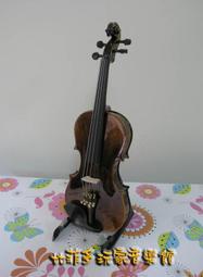 {亨德爾音樂} 歐式手工3/4虎紋小提琴‧木料風乾10年以上(玻纖盒)．特價$12888-可試音-SUZUKI參考