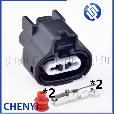 2 Pin Auto Waterproof Air Intake Temperature Sensor Socket Connector 7283-1224-10 90980-11163 for To
