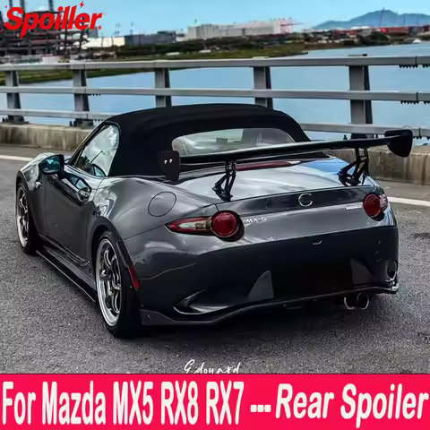 Suitable for Mazda MX5 RX8 RX7 tail wing Mazda 6 modification universal rear spoiler, tail wing modi