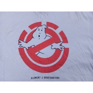 Element x GhostbustersTshirt Streetwear Skate Collab Movie 🛹💥🎬
