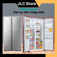 【Hisense】Side By Sides Refrigerator Hisense Fridge-RS666N4ACN(refrigerator/fridge/peti ais/peti sejuk/冰箱)