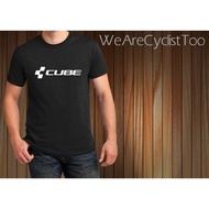 T-Shirt Cube Bike/Bicycle/Basikal 100% Cotton Round Neck/Lengan Pendek/Short Sleeves Baju Men/Woman/Ladies Black