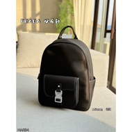Prada9986 Black Simple Business Backpack 02