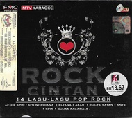 Rock Cintan 14 Lagu-Lagu Pop Rock VCD MTV Karaoke Original Artist Achik Spin Siti Nordiana Elyana Ak