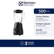 Electrolux E3TB1-310K 1.5L Glass Blender 500W BPA-Free 2 Speeds Sharp Truflow Blades & Grinder 2 Yea