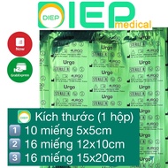 URGOTUL AG/SILVER 1 box - Non-stick gauze soaked in SILVER quickly heals Urgo infected wounds