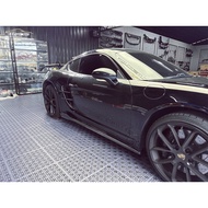 Porsche 718 Cayman Sport Air Vent Cover Carbon