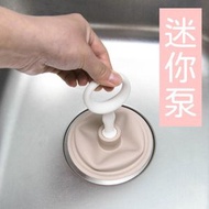 迷你廁所泵日式按壓式廁所泵多功能廚房廁所管道水管疏通器通渠通水管毛髮清