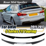 F11 Rear Spoiler Mid Trunk Lip Tail Roof Middle Tailgate Wing For BMW 5 Series F11 520i 528i 535i 53