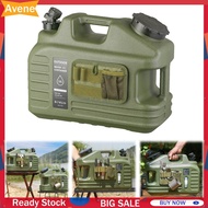 18L Water Container Large Capacity Camping Water Jug with Detachable Faucet Drinking Water Carrier C