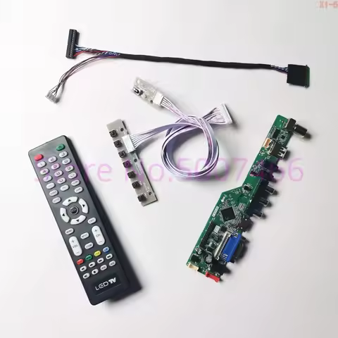 For N156BGE-L11/L21/L31/L41 1366*768 TV Display Controller Drive Card Laptop Panel 15.6" VGA USB RF 