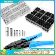 In stock-Uninsulated Butt Connector Kits Wire Butt Splice Connectors,Heat Shrink Tubing Kits Wire Cr
