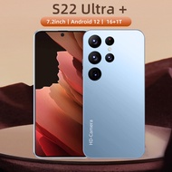 Celular《Brand New》Brand New S22 Ultra Android Smartphone 5.0 Inch HD Full Screen Face ID 16GB+1TB Mobile Phones Global Version 3G 4G 5G Cell Phone Boutique Digital-Sonw One.br