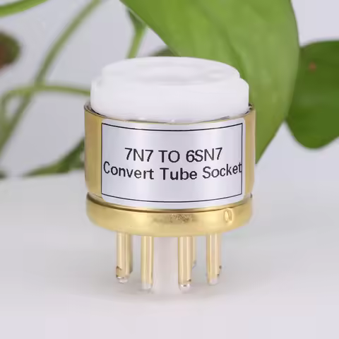 1PC 8Pin Tube Socket 7F7 7N7 TO 6SN7 6SL7 6N9P 6N8P 5692 CV181 DIY Amplifier Audio Vacuum Tube Adapt