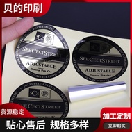 KY&amp; Adhesive Label Printing Adhesive Sticker TransparentPVCGilding Label Sticker Silver StampinglogoSpot Sealing Label Z