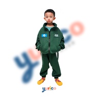 Setelan Jaket Squid Game Anak Peserta Squid Game