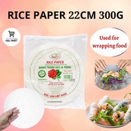 HALAL Vietnamese Rice Paper 22cm 300g Vietnam Spring Roll Rice Paper Halal Rice Paper Vietnam Rice P