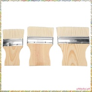[L U T I] 3 Pcs Flat Paddle Paint Brush Set,Wide Paint Brush Large Paint Brush 3/4/5 Inch Paint Brus