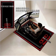 Good Quality Simulator Floor Mat F1 Audi Fleet Racing Simulator Carpet Gaming Room Anti-slip Simulat