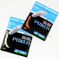 YONEX BG 80 BADMINTON STRINGS - BG80 POWER ORIGINAL SUNRISE CODE SP