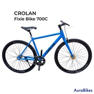 CROLAN FIXIE Bike Fixed Gear Bicycle 700C Cycle Road Hybrid