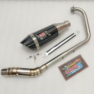 Full System For YAMAHA FZ150 FZ 150 V1 V2 V3 Motorcycle Exhaust Muffler Set Modified Front Link Pipe