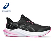 ASICS Women GT-2000 12 LITE-SHOW Running Shoes in Black/Pure Silver