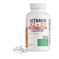 Ready Stock Vitamin K2+D3 Capsules 120 Capsules VitaminK2+D3 Factory Direct Sales 11.17