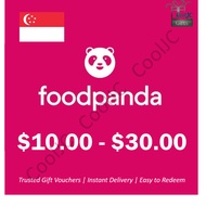 FoodPanda GiftCard Voucher $10 Shopee Chat Inbox Delivery