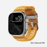 NOMAD สายนาฬิกา Rocky Point Band 44-49mm Natural Black Hardware ใช้สำหรับ Apple Watch